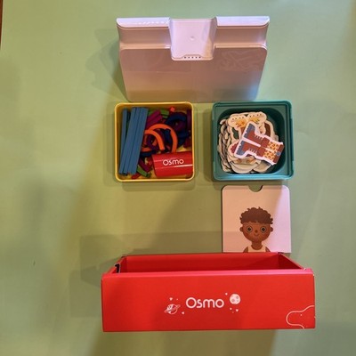 Osmo- Little Genius Starter Kit Plus Early Math Adventure 6 Games Mat for iPad