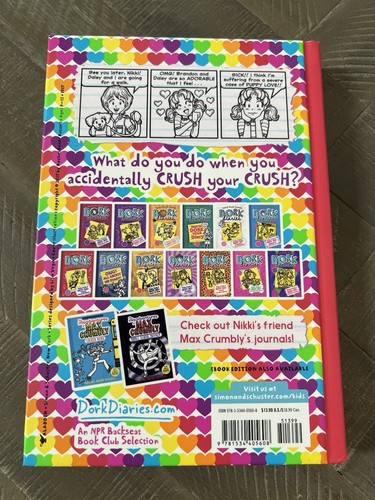 DORK diaries #12 Tales from a Not-So-Secret Crush Catastrophe 2017 1st Ed/Print - Picture 4 of 4