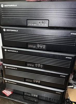 Motorola MTR3000 UHF 403-470 MHz 100W Digital Repeater (Sale Is For 1 Repeater)