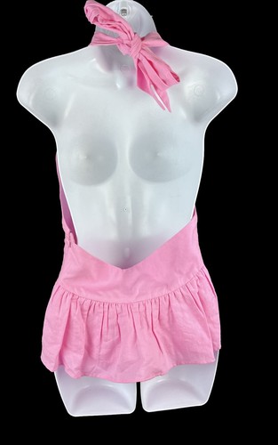Women's Cami NYC Pink Milly Cutout Linen Halter Top Size M NWTS - Picture 5 of 6