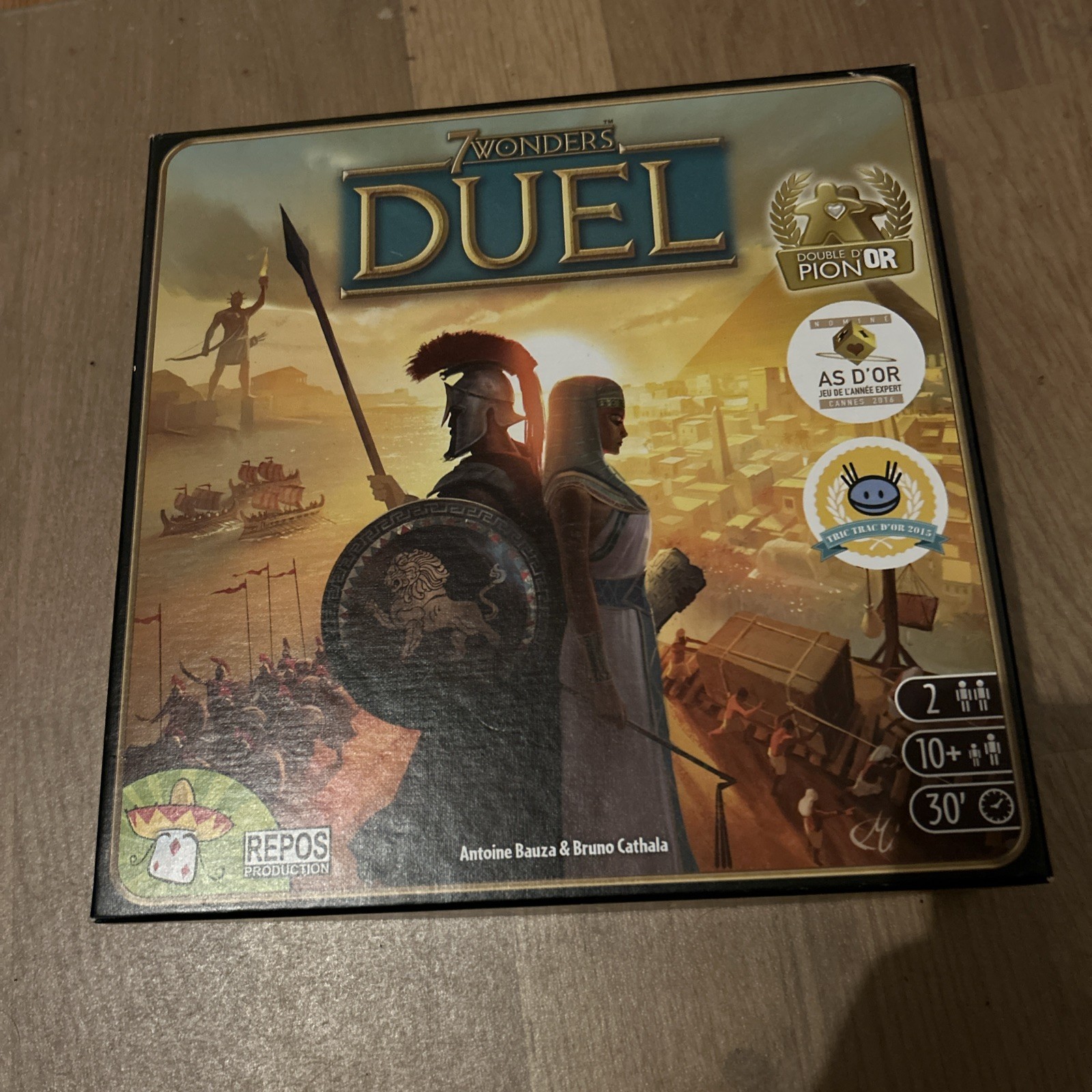 7 Wonders Duel Board Game French ver. Repos Production