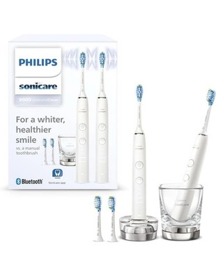 Philips Sonicare DiamondClean 9000 elektrische Zahnbürste, Doppelpack