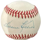 Harmon Killebrew Autographed Official American League Baseball HOF Twins