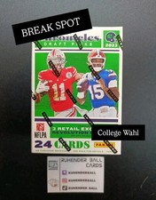 Panini NFL Chronicles 2023 Draft Picks - BREAK SPOT - 2 Boxen - College Auswahl