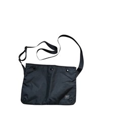 PORTER Nylon Shoulder Bag Black Casual Compact Durable Crossbody
