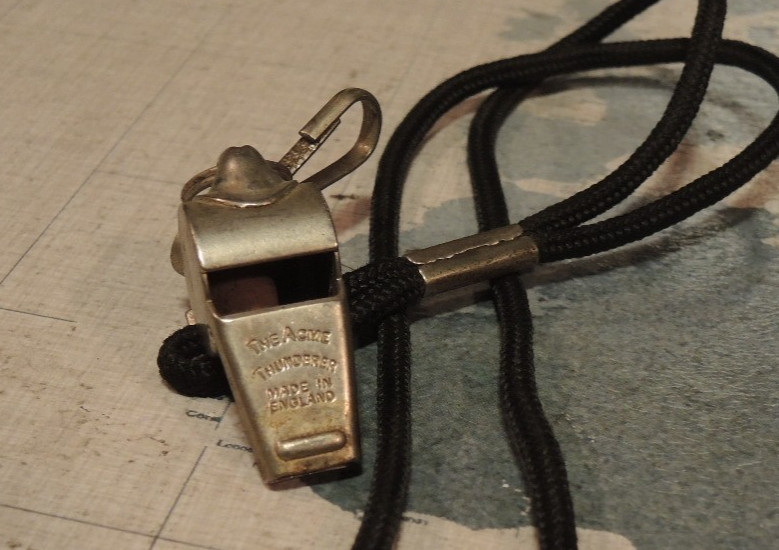 VINTAGE BRITISH RAIL, MIDLANDS ACME THUNDERER WHISTLE,