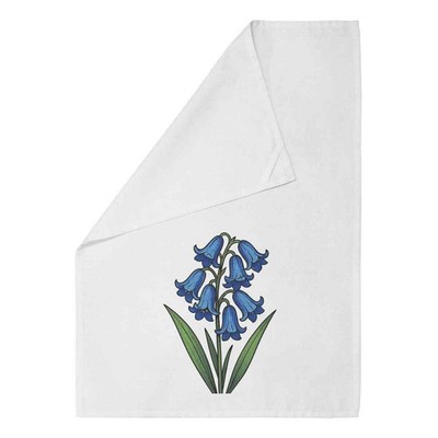 Geschirrtuch/Geschirrtuch 'Blühende Bluebells Blumen' Baumwolle (TW062434)