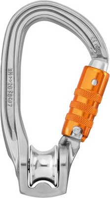 Petzl ROLLCLIP Z Pulley Carabiner - Triact-Lock (Spine Side Opening)