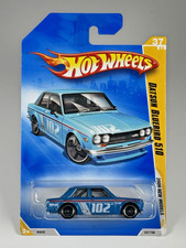 Hot Wheels Datsun Bluebird 510 2009 New Models 3742 Blue Hot Wheels Datsun Bluebird 510 2009 New Models 3742 Blue