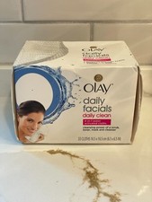 Olay Daily Facials Daily Clean 4-in-1 Cleansing Wipes 33 Cloths Water Activated