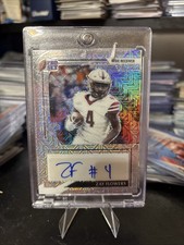 #3/25 Zay Flowers Snakeskin Mojo Rookie Auto 2022 Leaf Pro Set Metal 2023 Draft