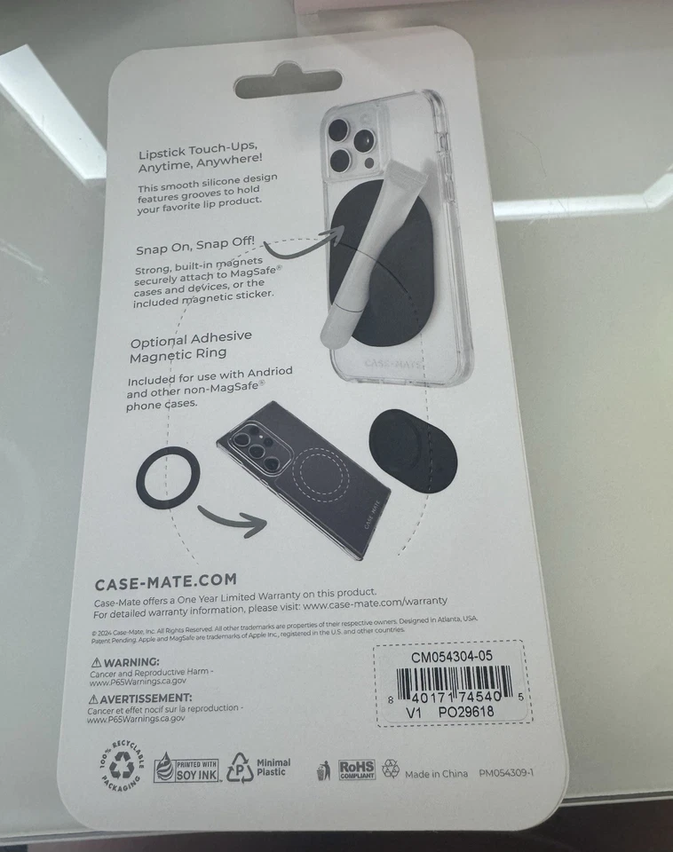 Soporte para brillo de labios Casemate. Púrpura Foto 2 de 2