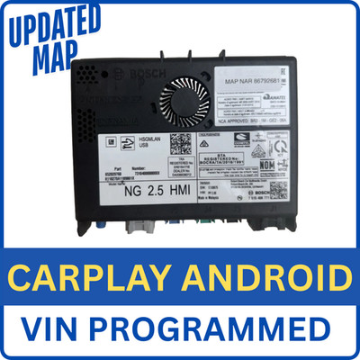 VIN Program HMI 2016-2017 Malibu Human Machine Interface 2.5 NAV 84296482