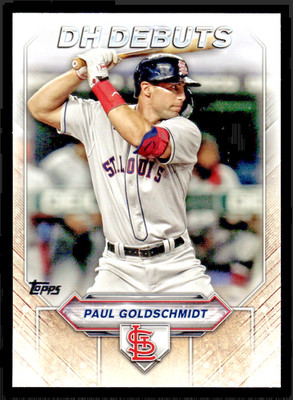 2021 Topps Paul Goldschmidt DH Debuts #DHD-14 - St. Louis Cardinals