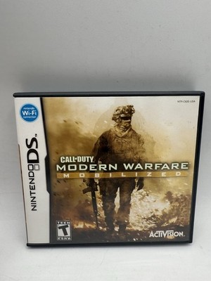 Call of Duty: Modern Warfare Mobilized (Nintendo DS, 2009) Game & Case