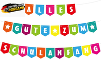 Kesote Einschulung Deko Girlande Alles Gute Zum Schulanfang Banner Schulkind MäD