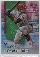 2021 Bowman's Best Green Refractor 71/99 Jose Garcia Jose Barrero #79 19fe