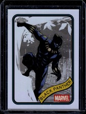 HL-P05 2025 Topps Chrome Marvel Black Panther Refractor #136