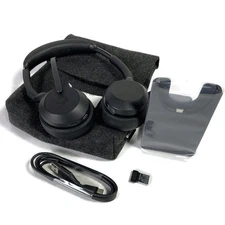 Jabra Evolve2 55 Binaural Wireless Headset HSC170W 25599-999-989-01 w/ Receiver