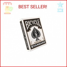 Bicycle Black Playing Cards, Standard Index Poker Size, Classic Deck of Cards fo