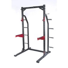 FUEL Fitness HR400 Half Cage mit Hantelscheibenständer.