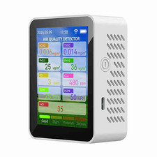 Tuya Wifi Multifunctional Air Quality Meter Household HCHO TVOC Carbon Monoxide