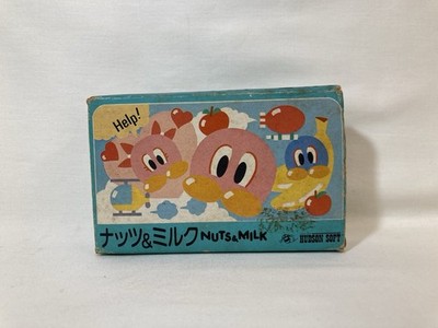 [g1484]Nuts & Milk Famicom NES HFC-NM-45 1984 NTSC-J Nintendo Hudson soft