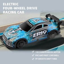 Wltoys 22206 RTR 1/22 2.4G 15km/h Racing Car Metal Chassis Toy Gift Blue #