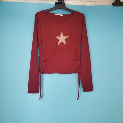 Grayson Threads Top Size Large Long Sleeve Star