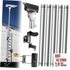 Starlink Mini Pole Mount, 8 Ft Starlink Mimi Mounting Kit with RV Ladder Mount