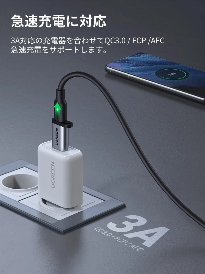 UGREEN USB Type-C Adapter USB 3.1 Type C Female to USB 3.0 Male Converter 1 948 - Image 4 of 4