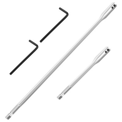 4 Pieces 1/4 Drill Bit Extension Set, High Carbon Steel Set,...