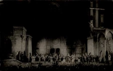 RPPC Szegedi Szabadteri Jatek Szeged Hungary vintage real photo postcard v334