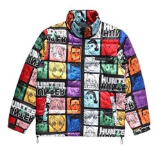 Handmade Hunter X Hunter Anime Jacket | Retro Anime Jacket| Unisex Puffer Jacket