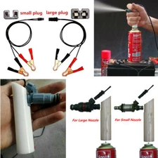 Car 4in1 DIY Vehicles Fuel Injector Flush Cleaner Adapter Cleaning Nozzle Tool