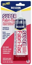 Beacon Super Fabri-Tac Permanent Fabric Adhesive 2.5oz