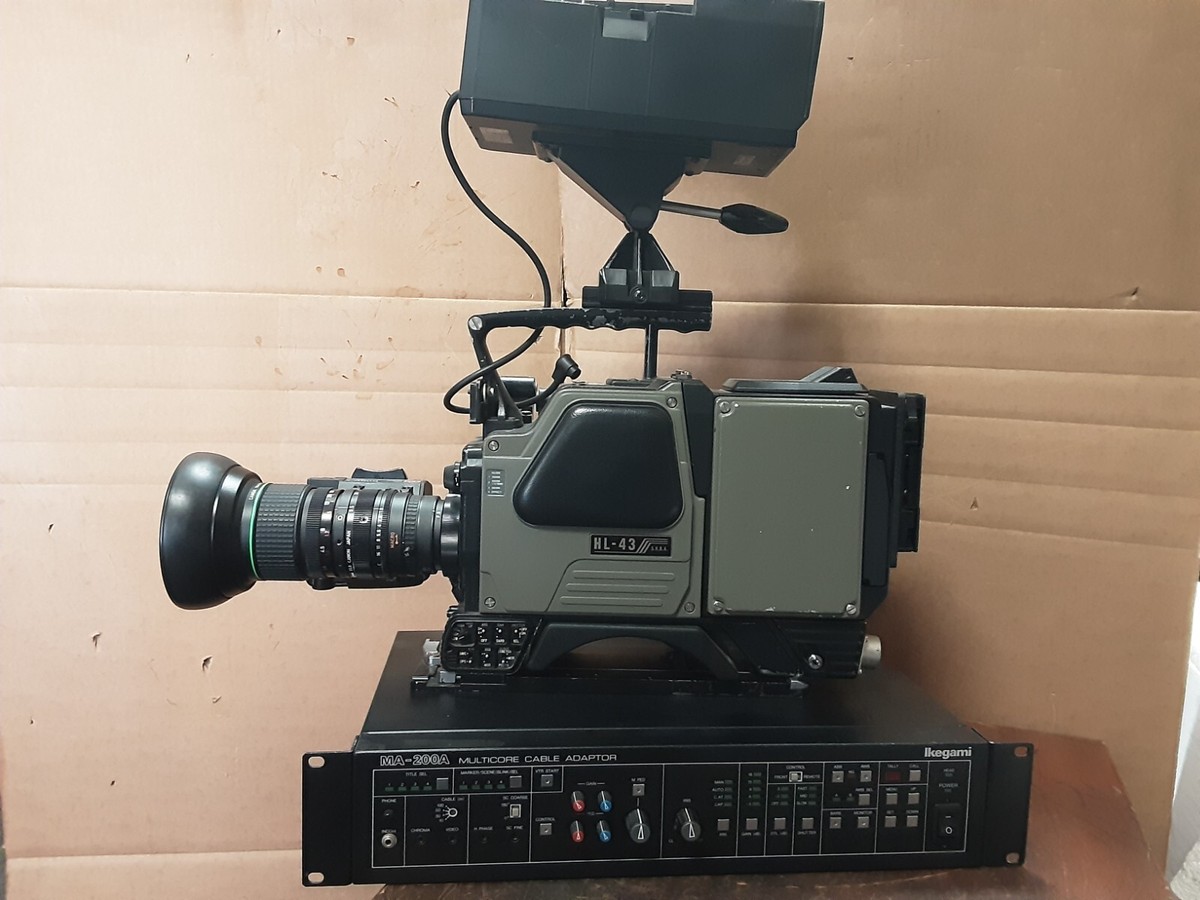 Ikegami HL-43 Camera Package (Lens, VF, CCU + MORE) | eBay