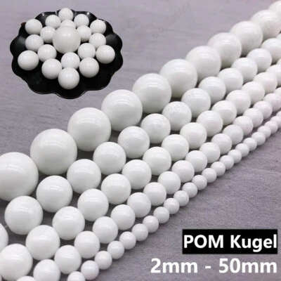 POM Plastik Kugeln 2-50mm Präzision Solide Kunststoff Kugel Polyoxymethylen Ball - Bild 1 von 4