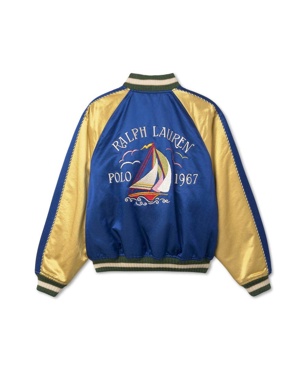 POLO RALPH LAUREN SOUVENIR BOMBER ジャケット Polo Ralph Lauren Souvenir Men's Insulated Bomber Jacket