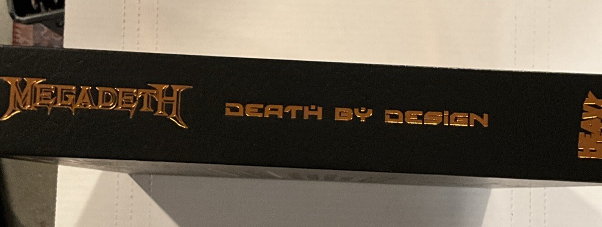 MEGADETH 直筆サイン DEATH BY DESIGN レコード　メガデス MEGADETH: DEATH BY DESIGN (images) 144 – Megadeth