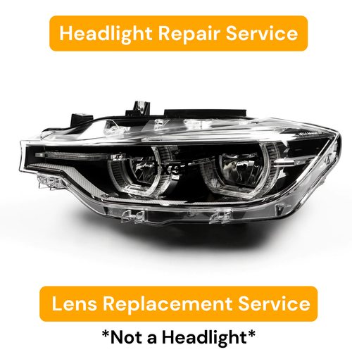 Left Headlight Lens Replacement Repair Service 20162018 BMW F30 3