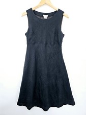 Jojo Maman Bebe Linen Shift Dress Maternity Dress Black (Size UK 10)