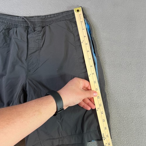 Lululemon Pacebreaker Shorts Men's M 28" Gray 8" Lined Drawstring Athletic - Picture 8 of 13