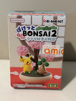 Pokemon Bonsai 2 Pikachu & Bonsly Mini Figure RE-MENT | eBay
