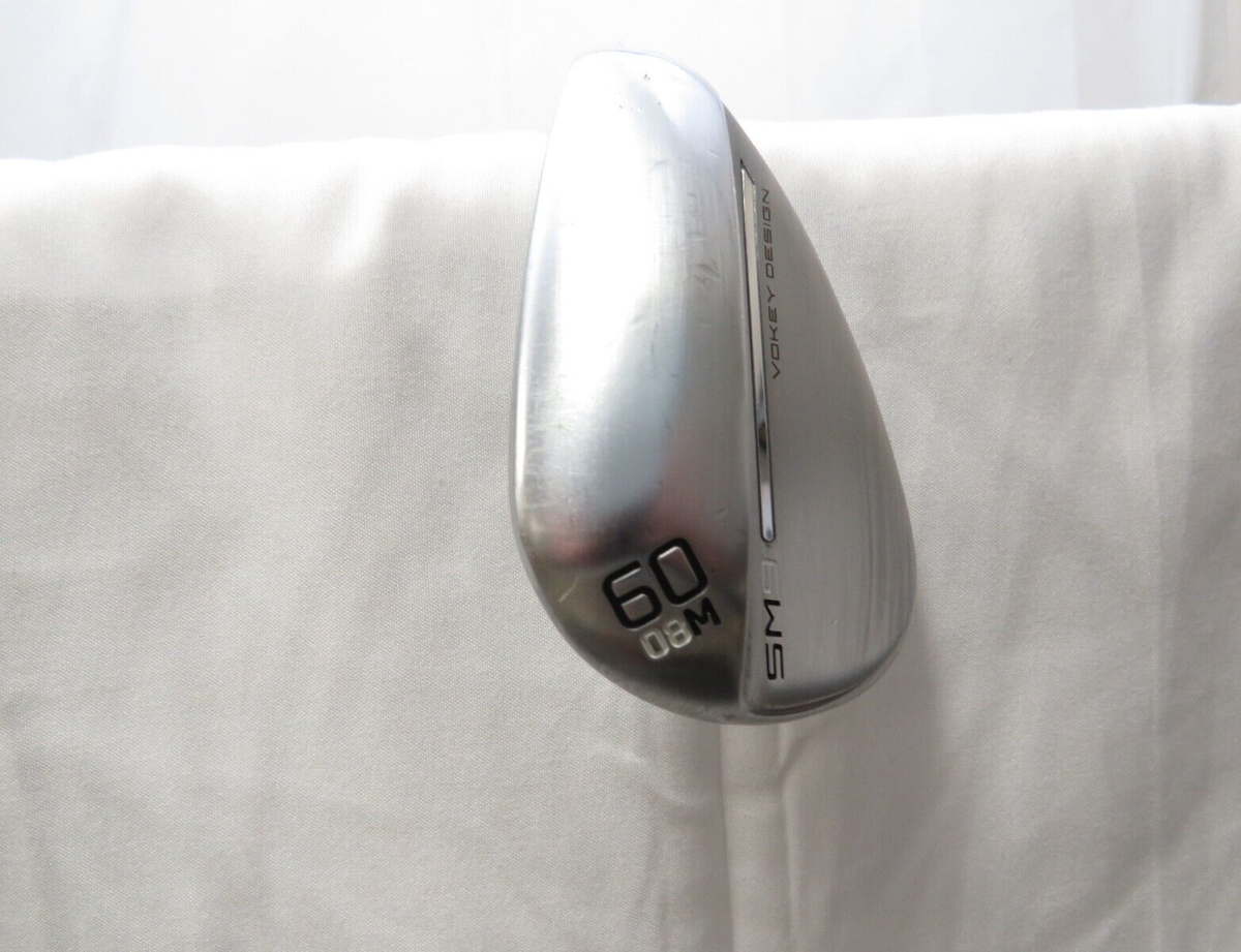 Used Titleist Vokey SM9 60.08* Lob Wedge BGT Orange ZNE 115g Wedge