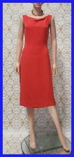 NEW VERSACE RED MIDI DRESS 44 - 10