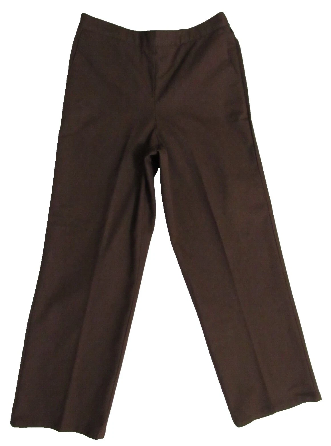 Pantalones de poliéster Alfred Dunner Marrón para Mujeres