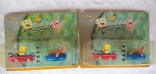 (2) New Zip Zaps Micro RC Car Spongebob Squarepants Starter Kit Upgrade ZipZaps