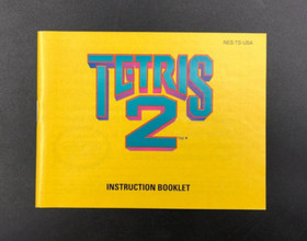 Tetris 2 (Nintendo Entertainment System, NES) in Box w/ Manual + Poster