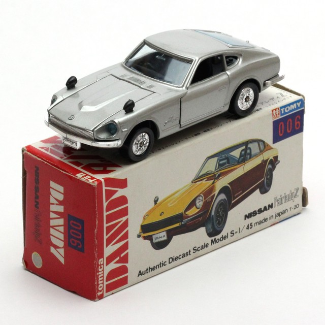 tomica DANDY No.6 FAIRLADY Z432 日本製 シルバー 銀色 1/45スケール